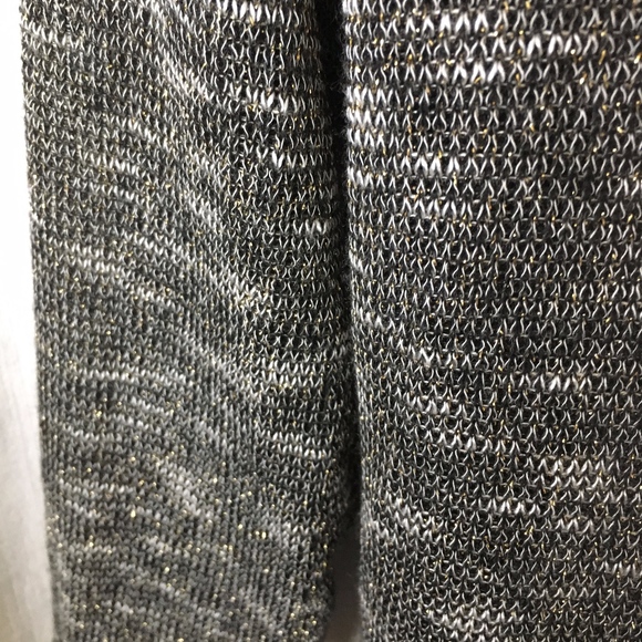 Chenault Key Hole Wrap Hi/Lo Black & Gold Metallic - Picture 4 of 4